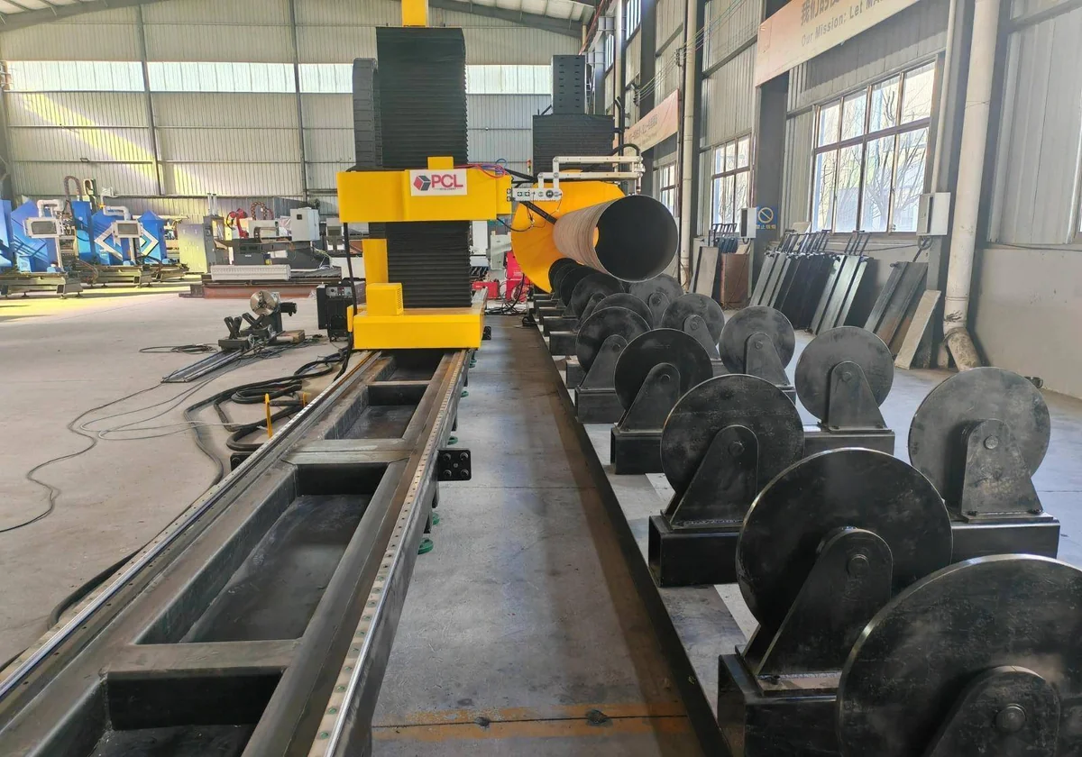 600–2000mm Large Diameter Steel Pipe Cutter